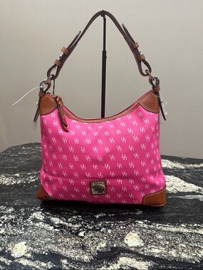 Dooney💖Monogram Bag in Pink